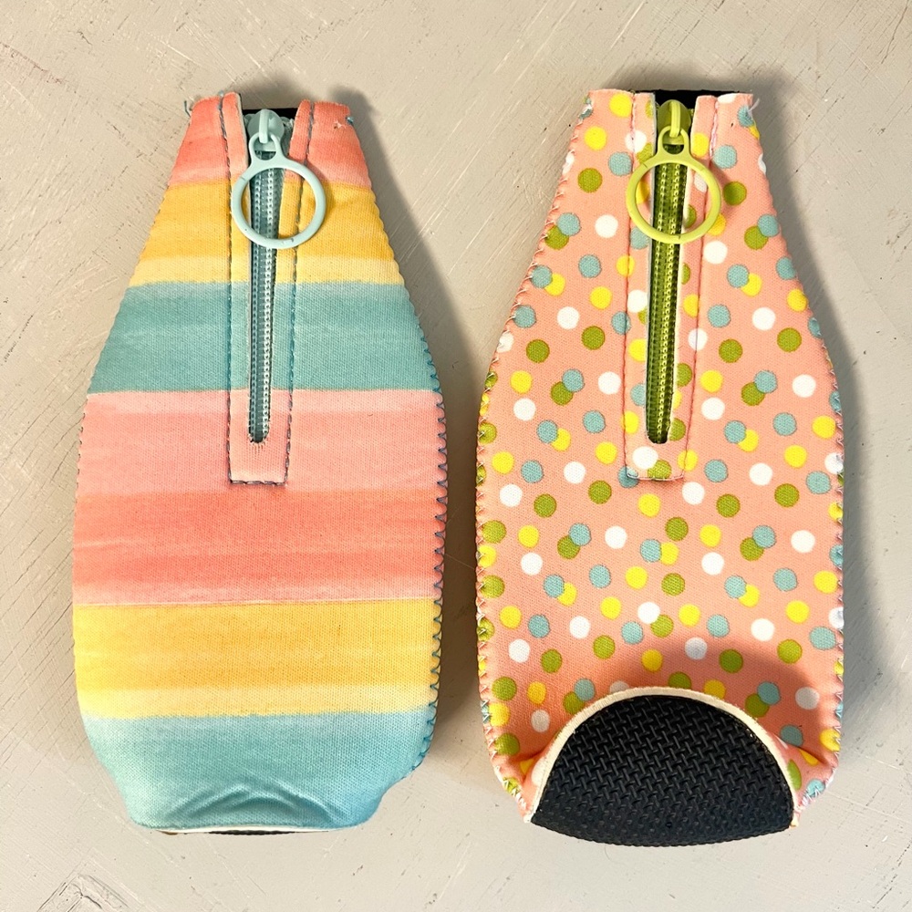 2 x Bottle Huggers / Koozies